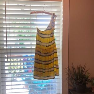 Gianni Bini one shoulder dress with empire waist